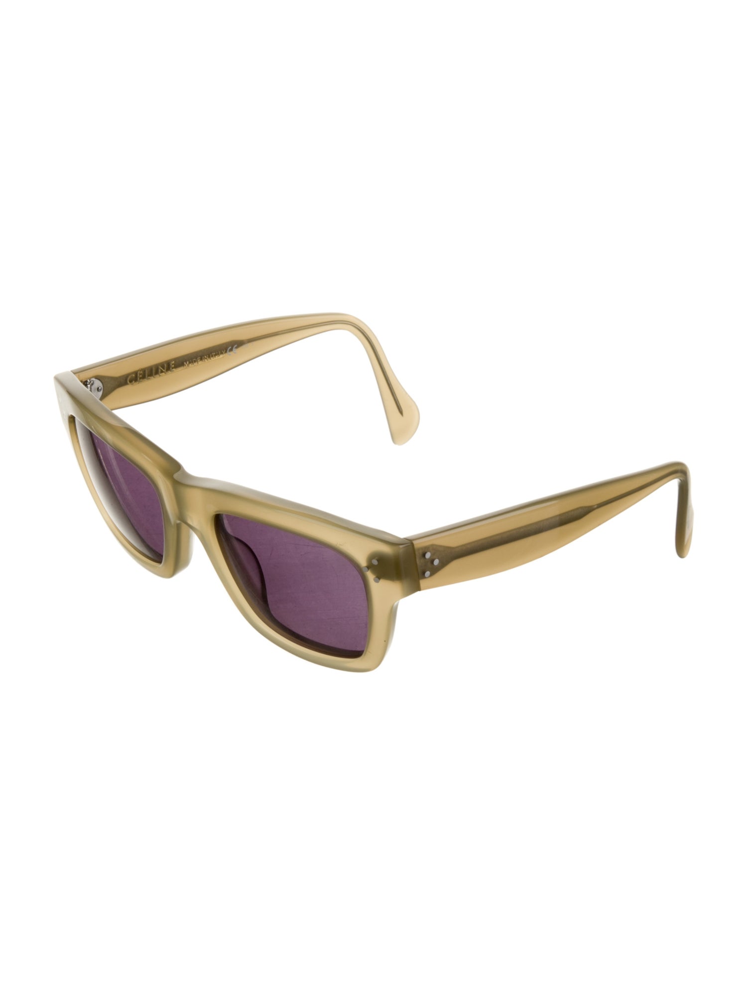 Celine Wayfarer Mirrored Sunglasses